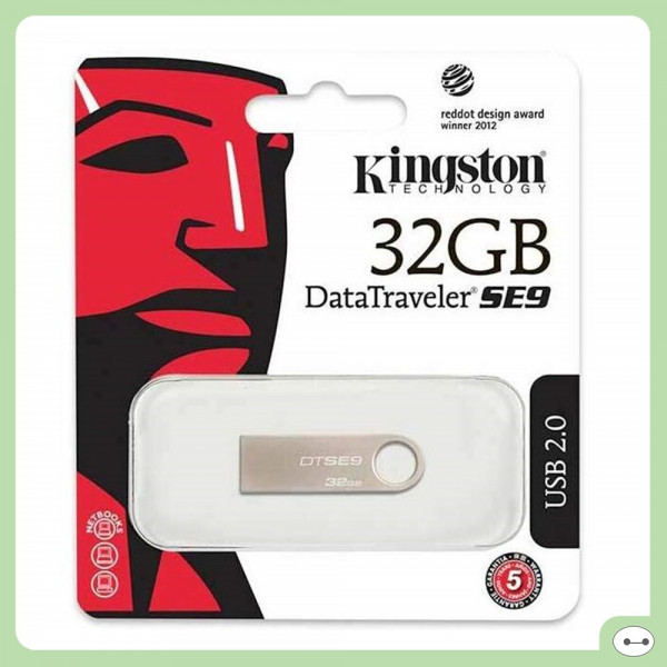 USB 2.0 KINGSTON DATATRAVERLER SE9 SẮT 32GB