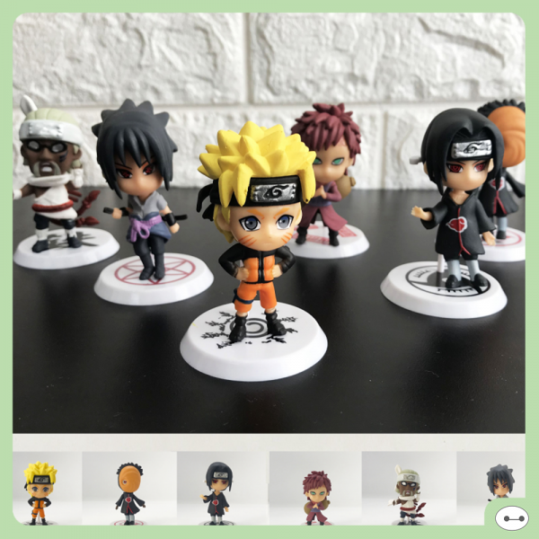 Bộ 6 mô hình Naruto Chibi V1: The Bộ 6 mô hình Naruto Chibi V1 is the perfect addition to your collection. Featuring six of your favorite characters in their chibi form, these figures are sure to bring a smile to your face. Made with high-quality materials and attention to detail, these models are a fan-favorite among collectors. So, whether you\'re a seasoned collector or just starting your collection, these Naruto Chibi figures are a must-have.