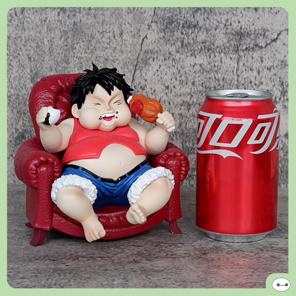 MÔ HÌNH LUFFY BÉO SOFA CHIBI 14CM