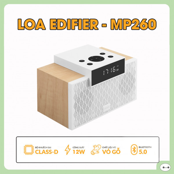 LOA BLUETOOTH EDIFIER MP260 TRẮNG