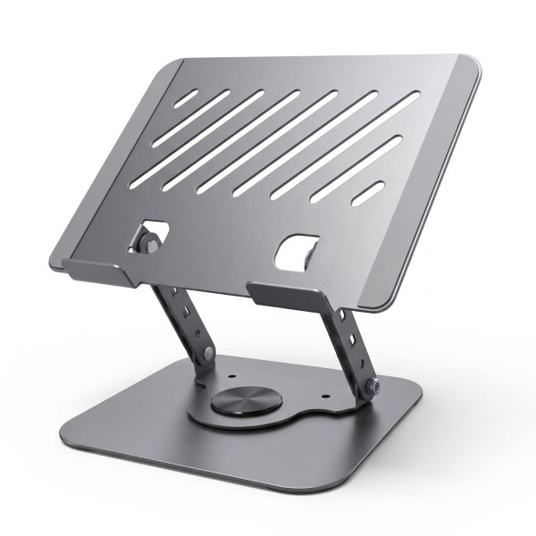 GIÁ ĐỠ LAPTOP NHÔM GẤP GỌN QUAY 360 ĐỘ LS263 ĐEN