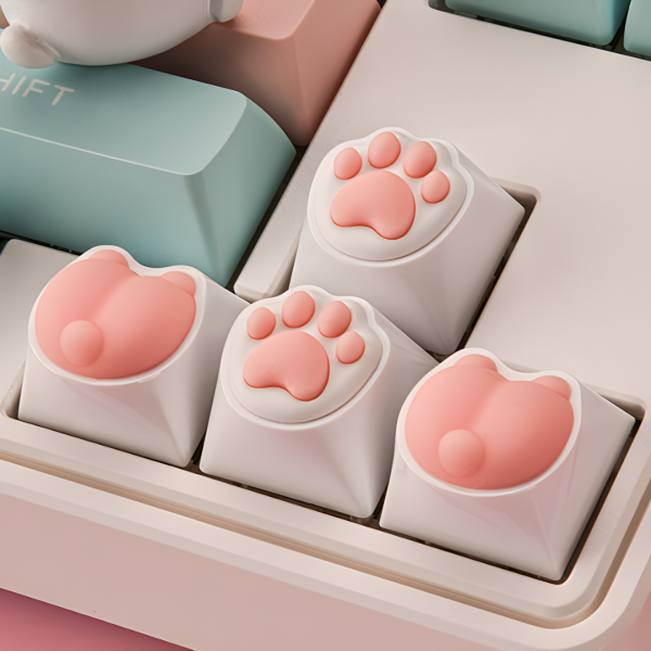 NÚT KEYCAP ESC PINK CAT CLAW