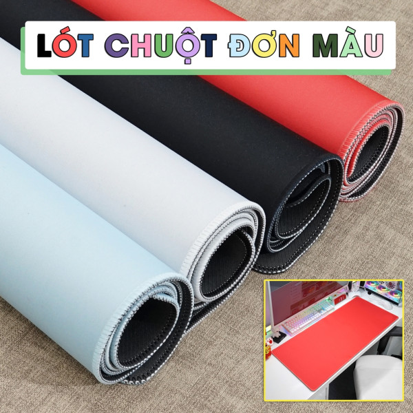 LÓT CHUỘT MÀU TRƠN ĐƠN GIẢN SIZE 45x40 DÀY 5MM