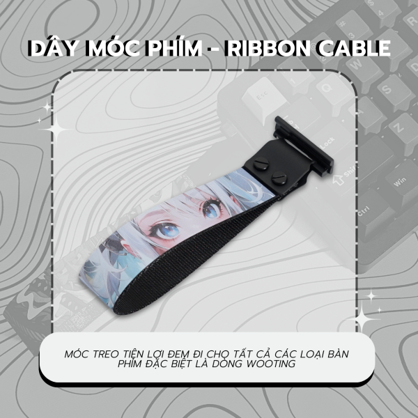 DÂY MÓC BÀN PHÍM RIBBON CABLE ANIME EYES