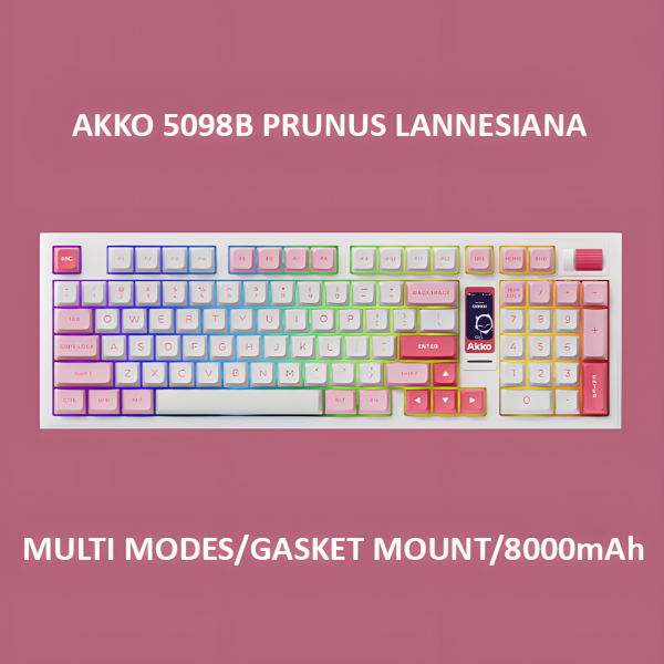 BÀN PHÍM CƠ AKKO 5098B PRUNUS LANNESIANA AKKO V3 PIANO PRO SWITCH