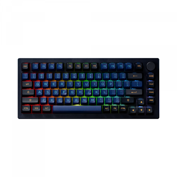 BÀN PHÍM CƠ AKKO 5075B PLUS HORIZON MULTI MODES AKKO SWITCH V3 CREAM YELLOW PRO SWITCH