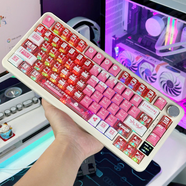 BỘ KEYCAP PC X PBT ENGRAVED MARI MAKINAMI VERSION 2 (PBT/PC/OEM PROFILE/125 PHÍM)