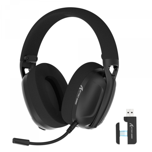 TAI NGHE ATTACK SHARK L80 ULTRA LIGHT MULTI MODES ĐEN