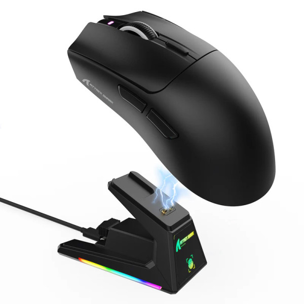 CHUỘT ATTACK SHARK X1 MULTI MODES ĐEN (PAW3395PRO/53G)