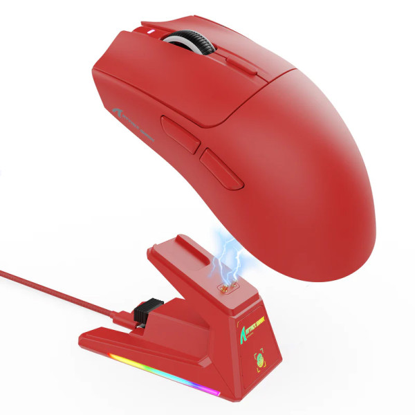CHUỘT ATTACK SHARK X1 MULTI MODES ĐỎ (PAW3395PRO/53G)
