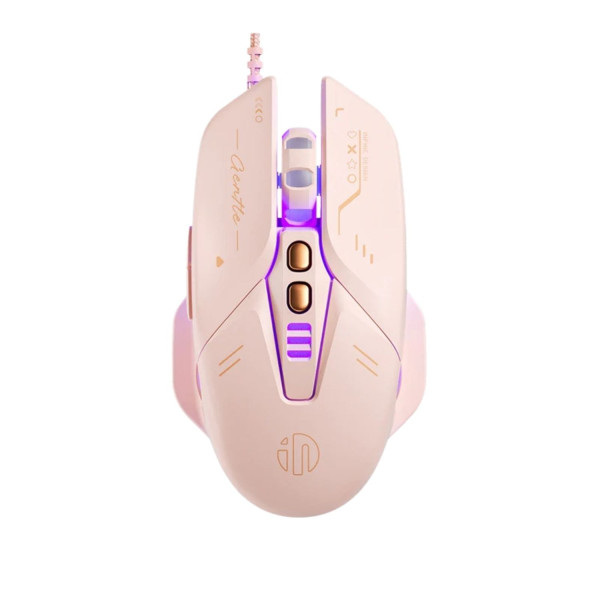 CHUỘT INPHIC W8 SILENT SWITCH HỒNG