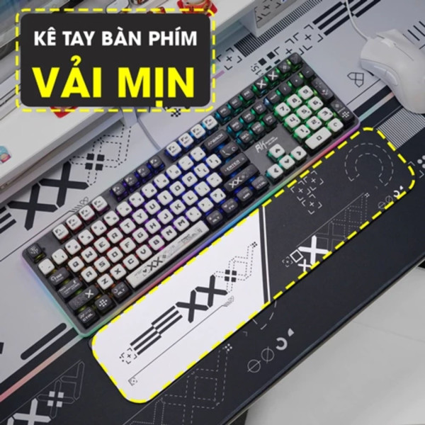 LÓT KÊ CỔ TAY BÀN PHÍM SIZE 45x10 DÀY 5MM