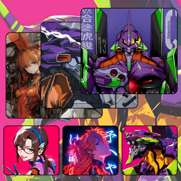 LÓT CHUỘT SHIN SEIKI EVANGELION GAMING SIZE 45X40 DÀY 5MM