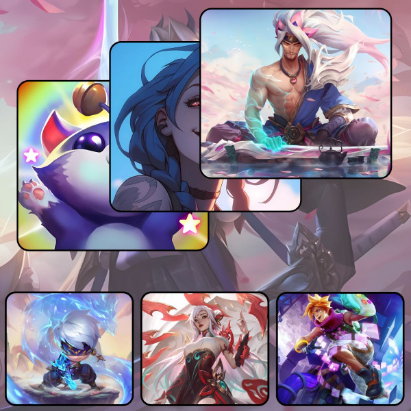 LÓT CHUỘT LOL LIÊN MINH HUYỀN THOẠI GAMING SIZE 26X21 DÀY 3MM