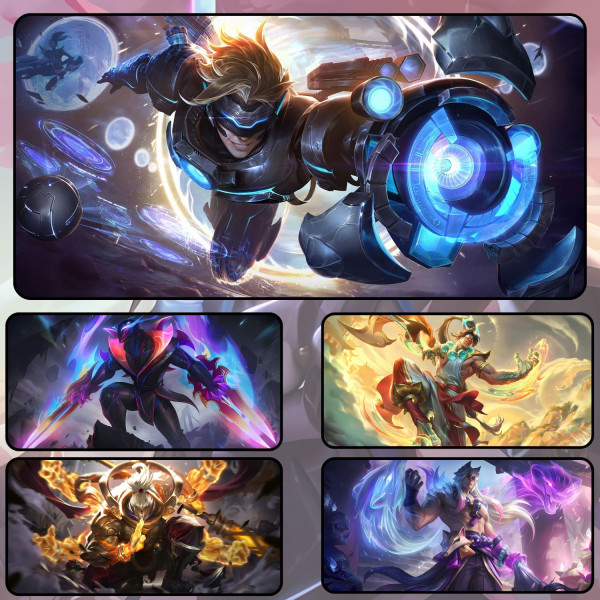 LÓT CHUỘT LOL LIÊN MINH HUYỀN THOẠI CỠ LỚN SIZE 80X30 DÀY 5MM