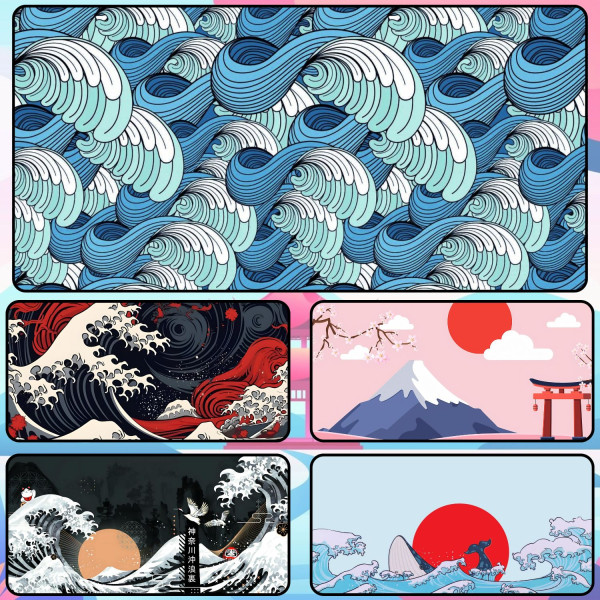 LÓT CHUỘT NHẬT BẢN JAPAN STYLE CỠ LỚN SIZE 90X40 DÀY 5MM