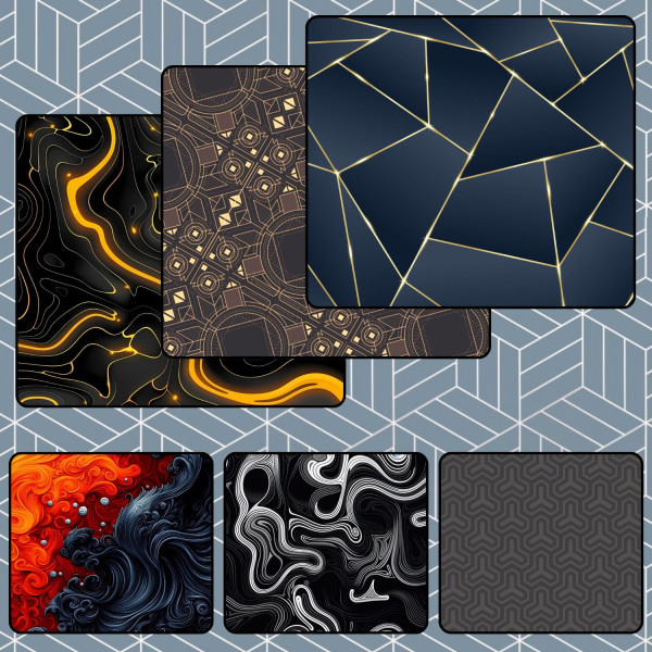 LÓT CHUỘT ABSTRACT TRỪU TƯỢNG SIZE 35X30 DÀY 3MM