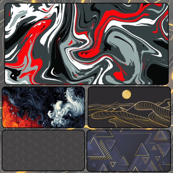 LÓT CHUỘT ABSTRACT TRỪU TƯỢNG CỠ LỚN SIZE 60X35 DÀY 3MM