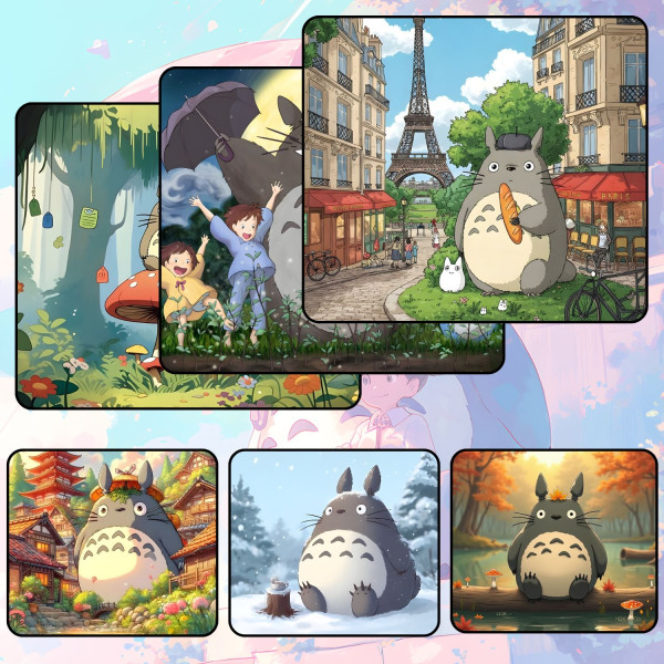 LÓT CHUỘT TOTORO GAMING SIZE 45X40 DÀY 3MM