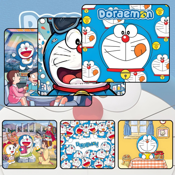 LÓT CHUỘT DORAEMON GAMING SIZE 45X40 DÀY 5MM