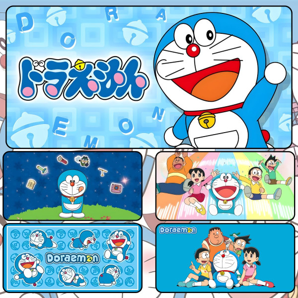 LÓT CHUỘT DORAEMON CỠ LỚN SIZE 90X40 DÀY 3MM