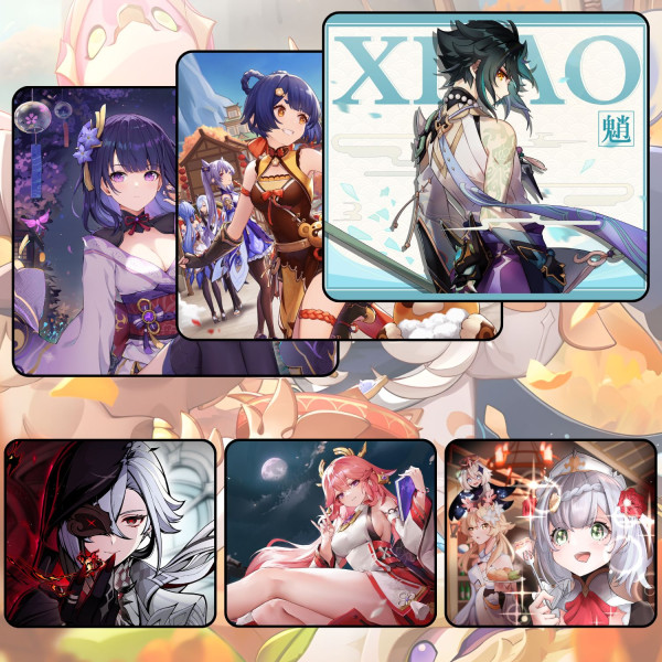 LÓT CHUỘT GENSHIN IMPACT SIZE 35X30 DÀY 5MM