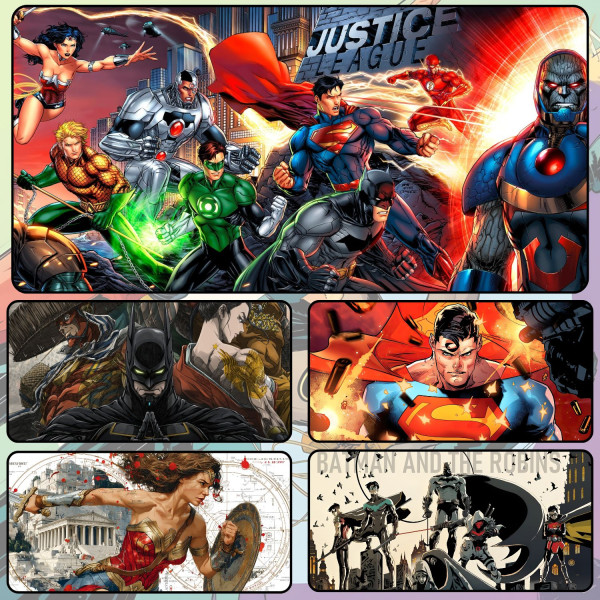 LÓT CHUỘT DC HERO CỠ LỚN SIZE 90X40 DÀY 3MM