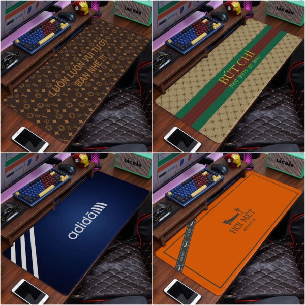 LÓT CHUỘT CHẾ LUÔN VUI TƯƠI CỠ LỚN SIZE 80X30 DÀY 3MM