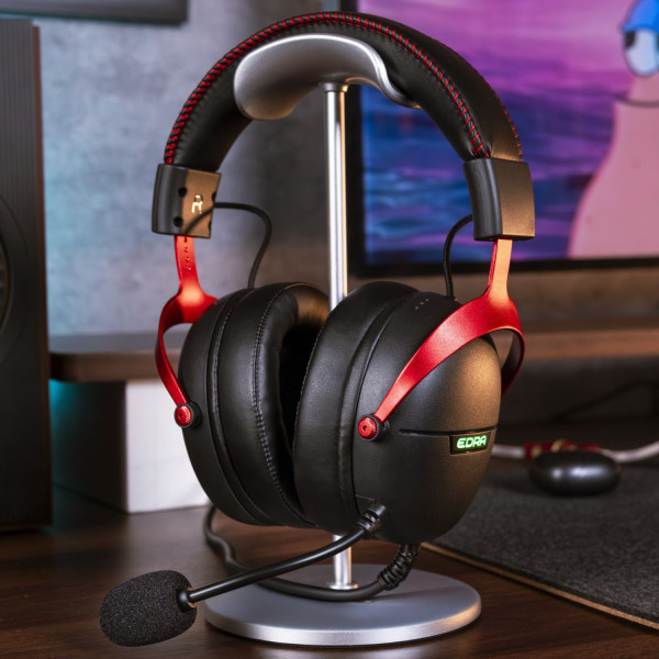 TAI NGHE EDRA EH418FPS ĐEN