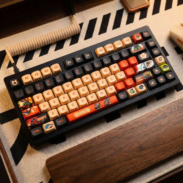 BỘ KEYCAP DYE-SUB BOOBANG TEAM (PBT/MOA PROFILE/132 PHÍM)