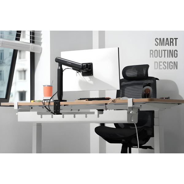 KHAY GIẤU DÂY KẸP BÀN HYPERWORK CM04 TRẮNG