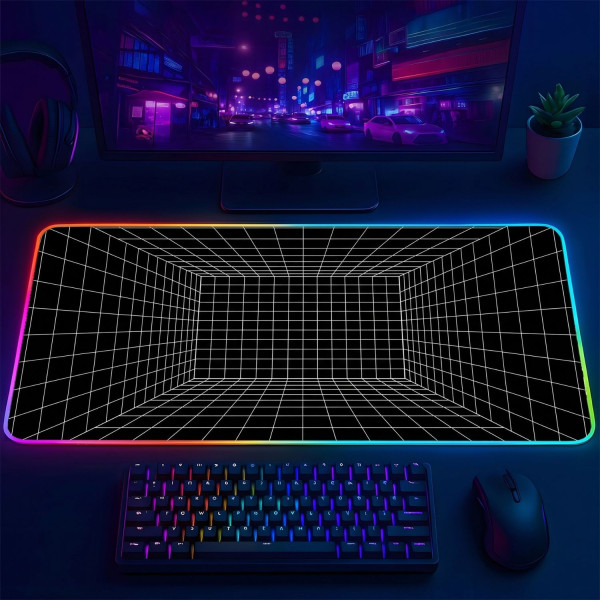 LÓT CHUỘT LED RGB 80×30 GRIPLINE