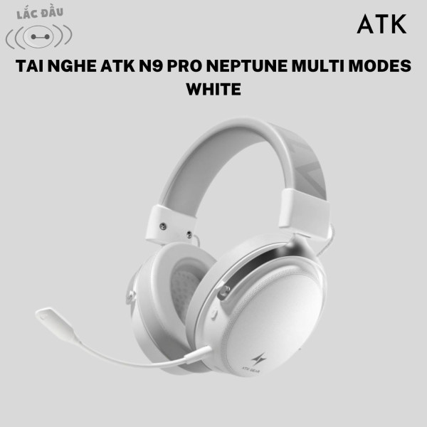 TAI NGHE ATK N9 PRO NEPTUNE MULTI MODES WHITE