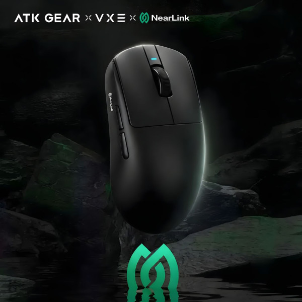 CHUỘT VXE R1 S MULTI MODES ĐEN (XHERO AI/55G)