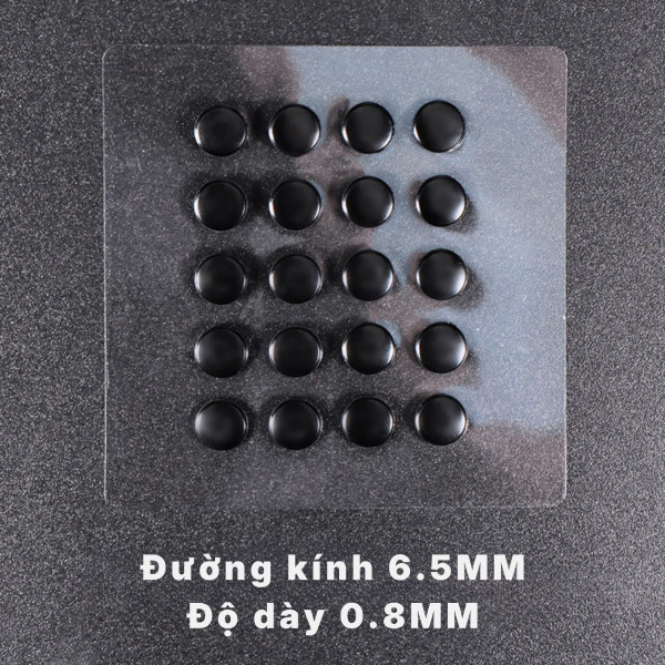 GÓI 20 FEET CHUỘT DOT 6.5MM PTFE UNIVELSAL BLACK