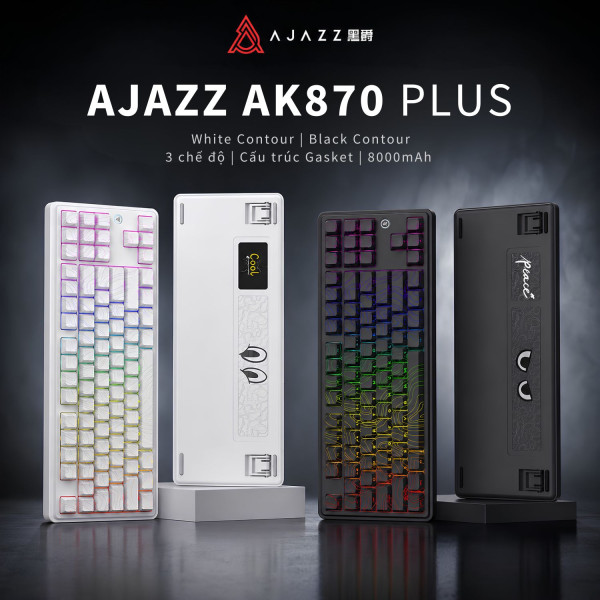 BÀN PHÍM CƠ AJAZZ AK870 PLUS MULTI MODES