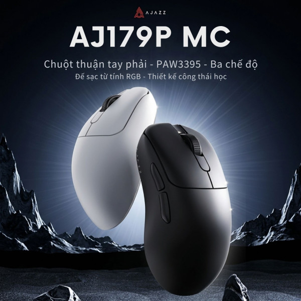 CHUỘT AJAZZ AJ179P MC MULTI MODES (PAW3395/58G)