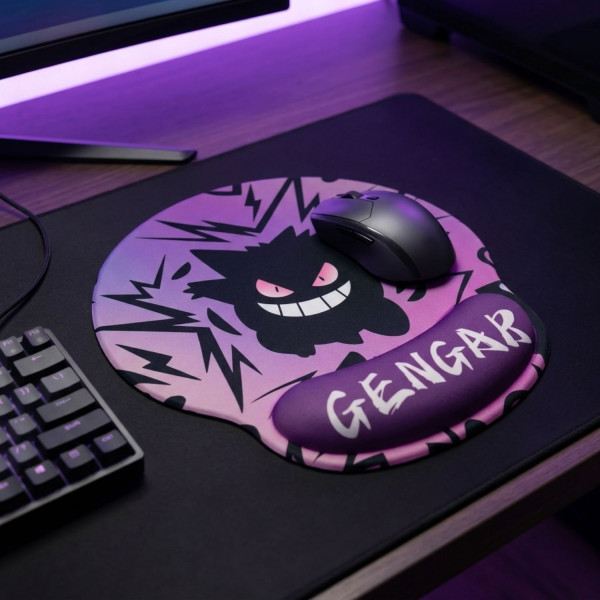 LÓT CHUỘT 3D SILICON KÊ CỔ TAY GENGAR V1