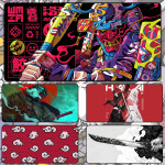 LÓT CHUỘT SAMURAI CỠ LỚN SIZE 90X40 DÀY 5MM