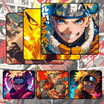 LÓT CHUỘT UZUMAKI NARUTO GAMING SIZE 35X30 DÀY 3MM