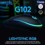 CHUỘT LOGITECH G102 GEN2 LIGHTSYNC TRẮNG