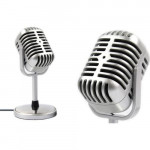 MICROPHONE THU ÂM RETRO CỔ ĐIỂN PC-058