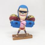 BỘ 10 MÔ HÌNH ONE PIECE BĂNG MŨ RƠM 9CM