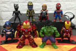 BỘ 8 MÔ HÌNH MARVEL AVENGER INFINITY WAR 9CM