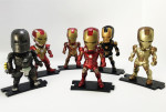 BỘ 6 MÔ HÌNH IRON MAN CHIBI 9CM