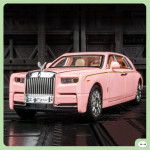 MÔ HÌNH XE TỈ LỆ 1:32 ROLLS ROYCE FANTOM HỒNG