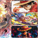 LÓT CHUỘT MONKEY D LUFFY ONE PIECE CỠ LỚN SIZE 90X40 DÀY 5MM