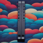 GIÁ ĐỠ LAPTOP NHÔM ALUMINUM LS886 GẤP GỌN ĐEN