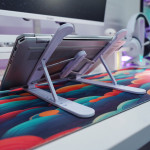 GIÁ ĐỠ LAPTOP NHỰA ABS LS186 GẤP GỌN TRẮNG