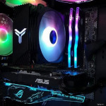 TẢN NHIỆT CPU JONSBO CR1000 4 ỐNG ĐỒNG LED RGB